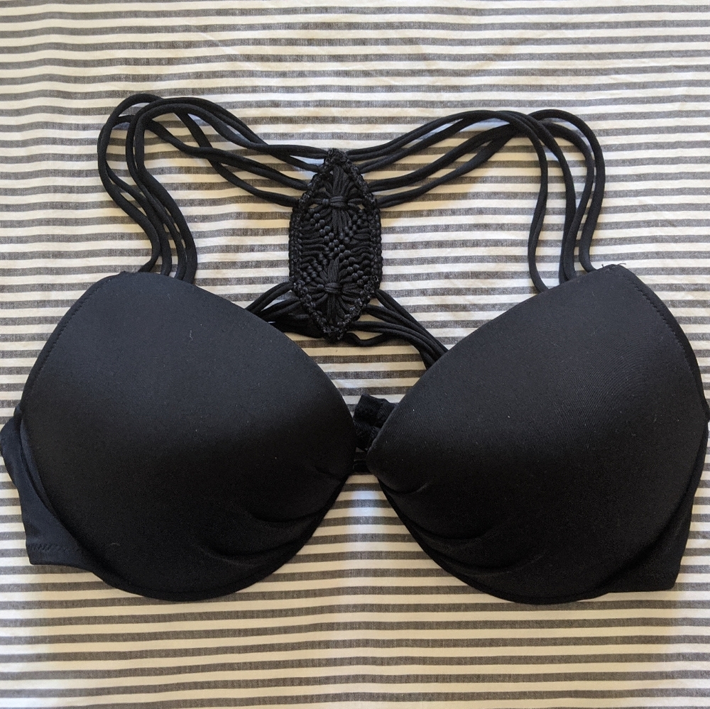 Victoria's Secret Crochet Swimsuit Top 34DD